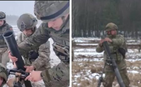 Türk Silahlı Kuvvetleri ile İspanya Silahlı Kuvvetleri'nden havan atışı!