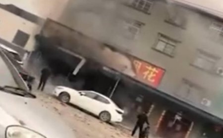 Çin'de havai fişek dükkanında feci patlama! Çok sayıda ölü var