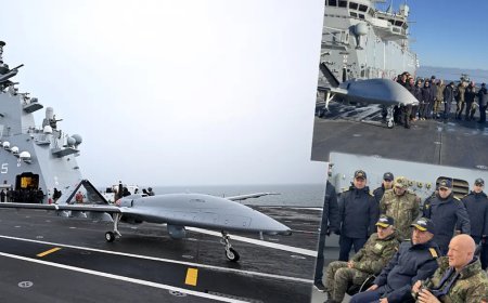 Türk SİHA'larından Baltık Denizi'nde gövde gösterisi