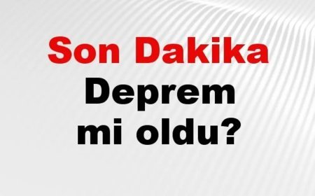 Son dakika deprem mi oldu? Az önce deprem nerede oldu? İstanbul, Ankara, İzmir ve il il AFAD son depremler 19 Şubat 2026