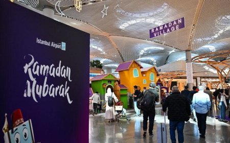 İstanbul Havalimanı'nda 'Ramazan Köyü' kuruldu