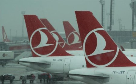 THY'nin New York uçuşlarına olumsuz hava engeli