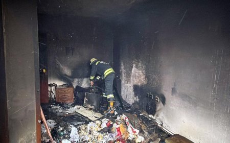 Tekirdağ'da ev yangını büyümeden söndürüldü