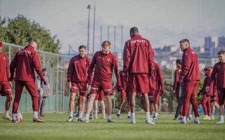Trabzonspor, Fatih Karagümrük maçı hazırlıklarını sürdürdü!