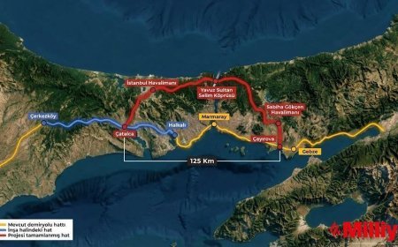 İstanbul'u uçtan uca bağlayacak Kuzey Çevre Demiryolu Projesi! Anlaşma sağlandı: İşte mega projenin geçeceği ilçeler