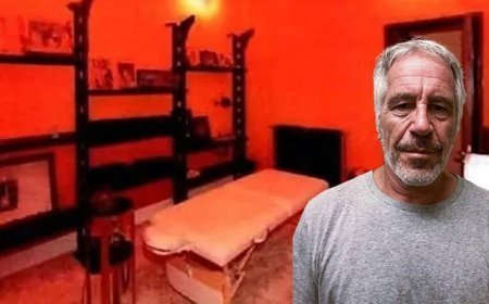 Deri duvarlar, sıra dışı oyuncaklar, kırmızı odalar! Epstein'in tüyler ürperten parti villası ilk kez görüntülendi