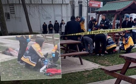 Esenyurt'ta parkın ortasında dehşete düşüren olay! Önce eşine sonra kendine sıktı