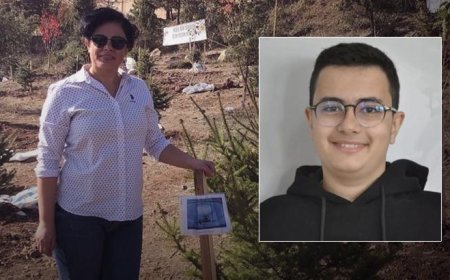 Evlat acısına yüreği dayanmadı! Oğlunun mezarı başında fenalaşan anne hayatını kaybetti