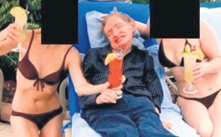 Herkes onu konferansta sanıyordu!