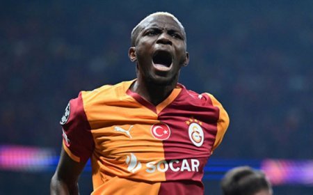 Galatasaraylı Osimhen, Juventus maçı sonrası Şampiyonlar Ligi'nde haftanın oyuncusu ödülüne aday oldu! Rakibi Sörloth