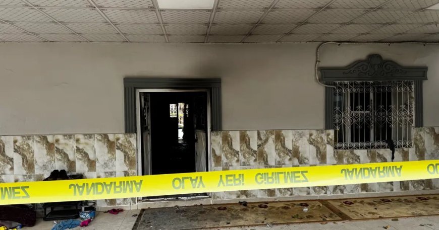 Mardin'de yangın faciası. Yaşlı çift yaşamını yitirdi