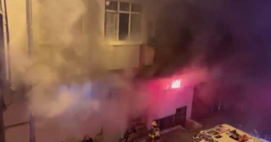 Annesine kızdı evi yaktı. Kundakçı evlat gözaltında