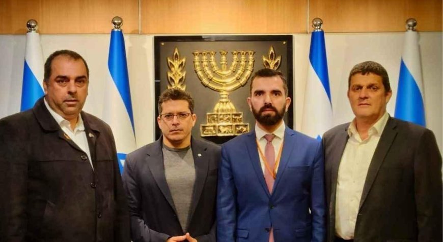 Terör örgütü YPG temsilcisi İsrail meclisinde ağırlandı!