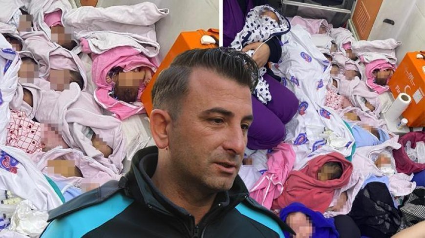 Asrın felaketi'nde bölgeye ulaşan ilk ekip: Her bebek gördüğümde hafızamdan silinmeyen tabloyu hatırlıyorum