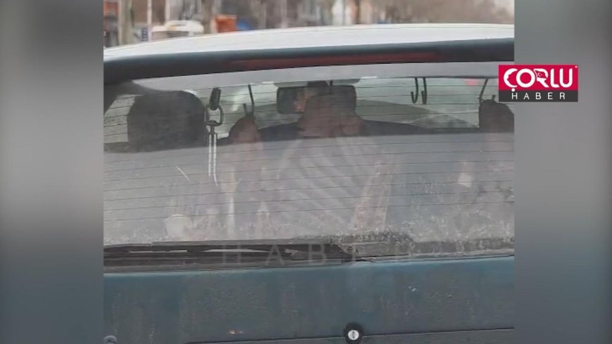 Çorlu’da Pes Dedirten Görüntü! Etler Böyle Taşındı