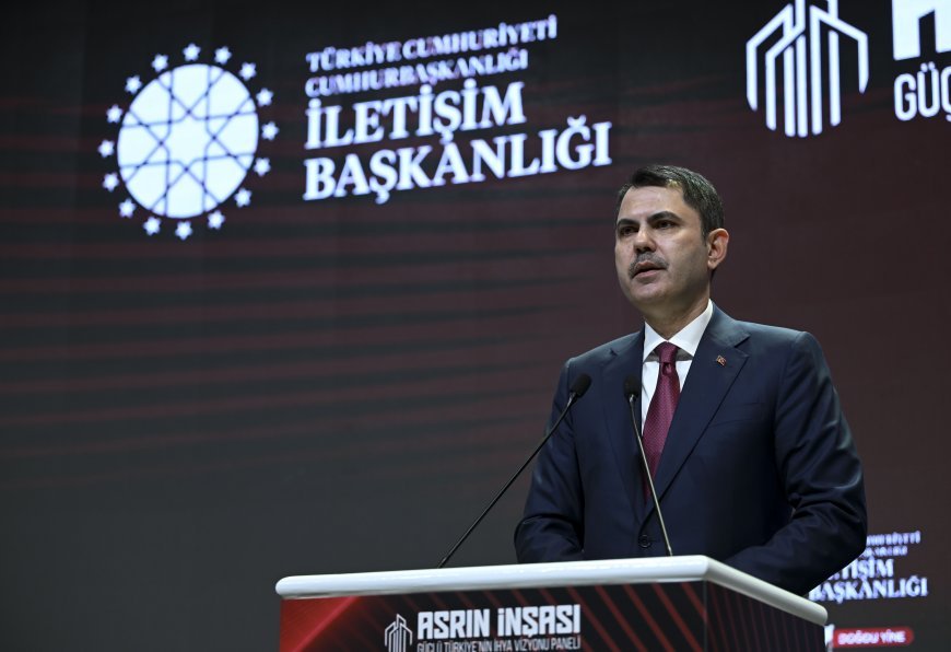 Bakan Kurum: Saatte 23, günde 550 konut ürettik dünyada örneği yok
