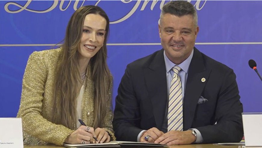 Fenerbahçe, Eda Erdem ile 2 yıllık sözleşme yeniledi: Her zaman buradayım, ömür boyu