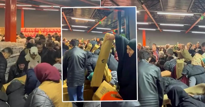 Her şeyi 100 liradan sattı, mağazada izdiham yaşandı