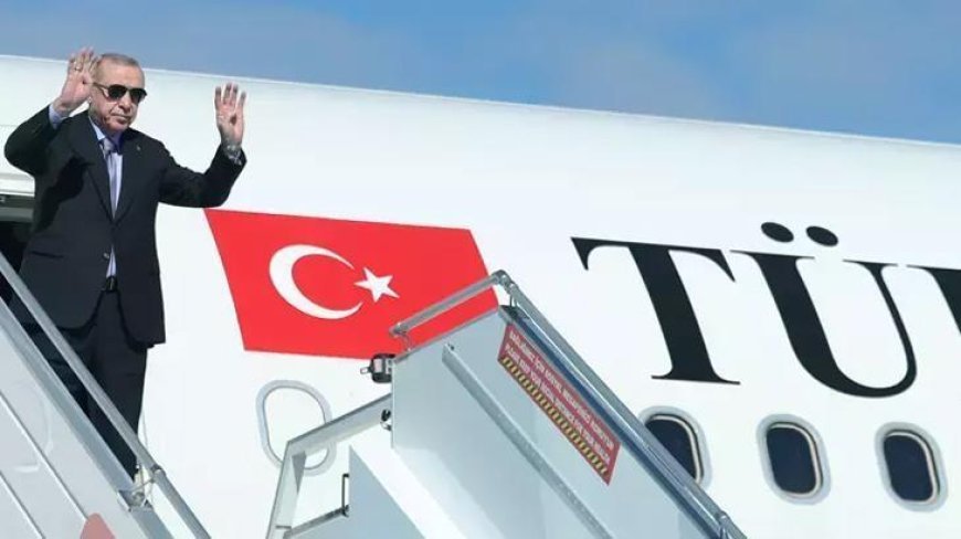 Cumhurbaşkanı Erdoğan, temaslarının ardından Etiyopya'dan ayrıldı