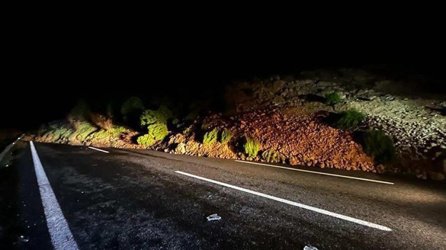 İstanbul-İzmir Otoyolu'nda toprak kayması! Yol ulaşıma kapatıldı