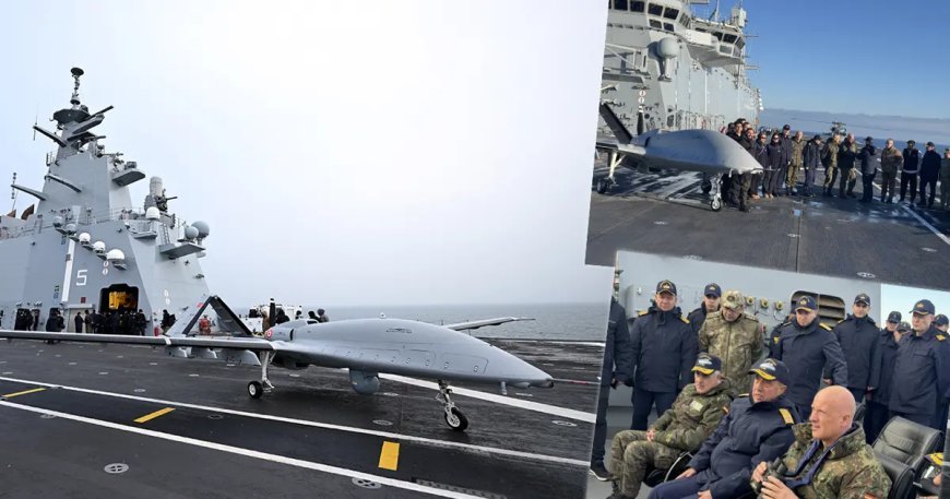 Türk SİHA'larından Baltık Denizi'nde gövde gösterisi