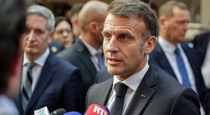 Fransa Cumhurbaşkanı Macron'dan çarpıcı itiraf! 'Büyük hata yaptım'