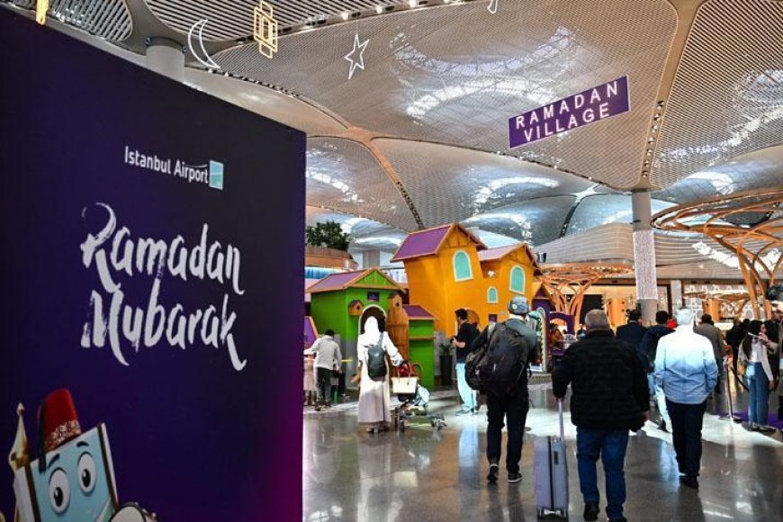 İstanbul Havalimanı'nda 'Ramazan Köyü' kuruldu