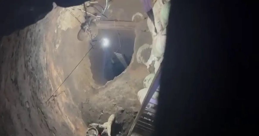 Evinin bahçesine 40 metrelik define kuyusu kazdı