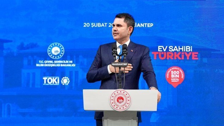 Bakan Kurum'dan Özgür Özel'e: Lafla değil, eserlerle konuşuyoruz