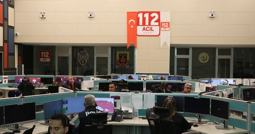 "Takma dişim kayboldu" dedi, 112'yi aradı