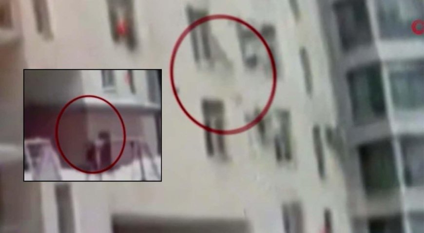 7. kattan düşen çocuğu havada yakaladı! Kahraman apartman görevlisinin kaburgaları kırıldı
