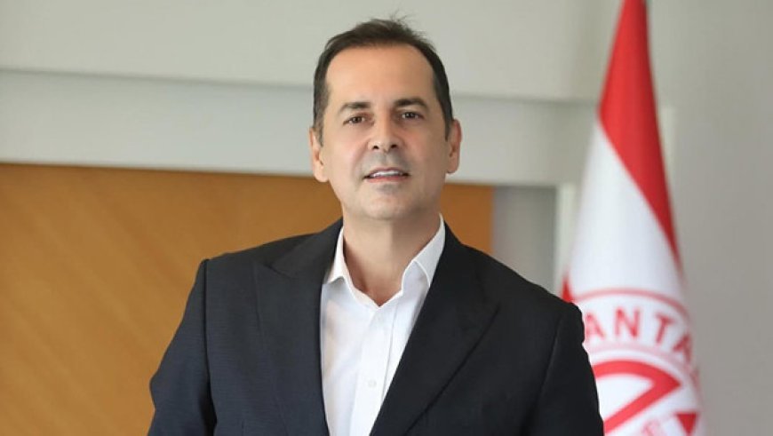 Antalyaspor Başkanı Rıza Perçin: 'Fenerbahçe maçını kazanmak istiyoruz'