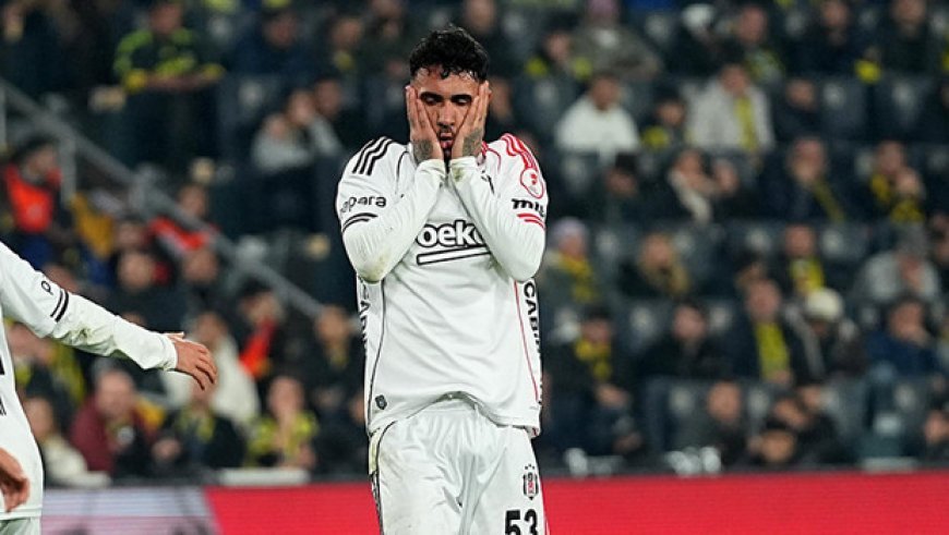 Beşiktaş'ta sakatlık şoku! Galatasaray derbisinde forma giyemeyecek