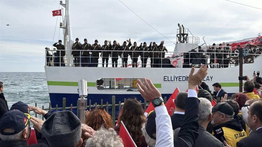 Tekirdağ'da 57'nci Alay, 111 yıl sonra yeniden Çanakkale'ye uğurlandı