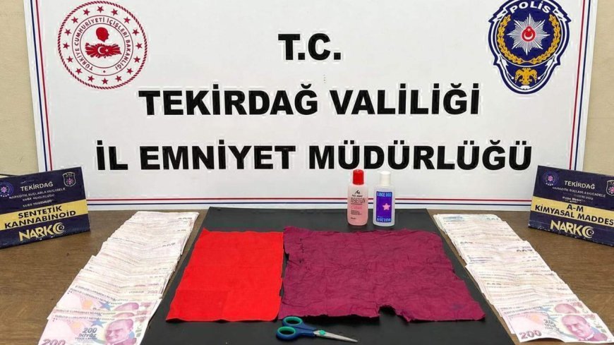 Tekirdağ'da uyuşturucu operasyonunda 10 tutuklama