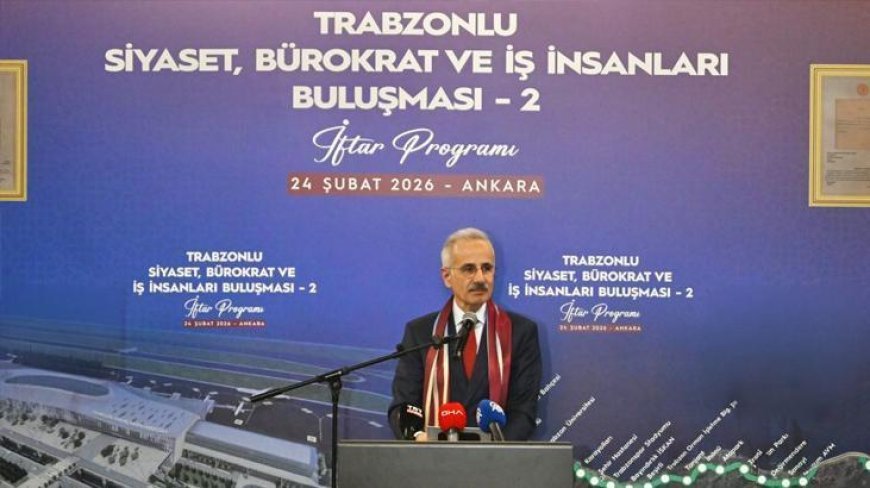 Gündem haberleri: Trabzon-Samsun arası 2 saate düşüyor