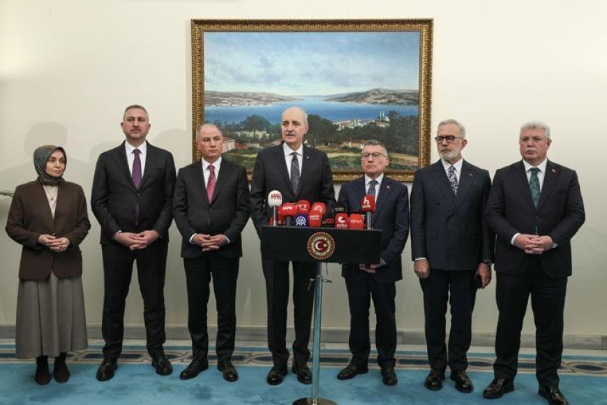 TBMM Başkanı Kurtulmuş, siyasi parti gruplarına yaptığı ziyaretleri AK Parti ile sonlandırdı