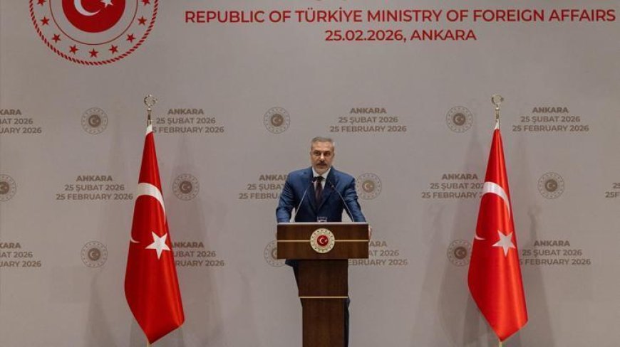 Dışişleri Bakanı Hakan Fidan büyükelçilerle bir araya geldi