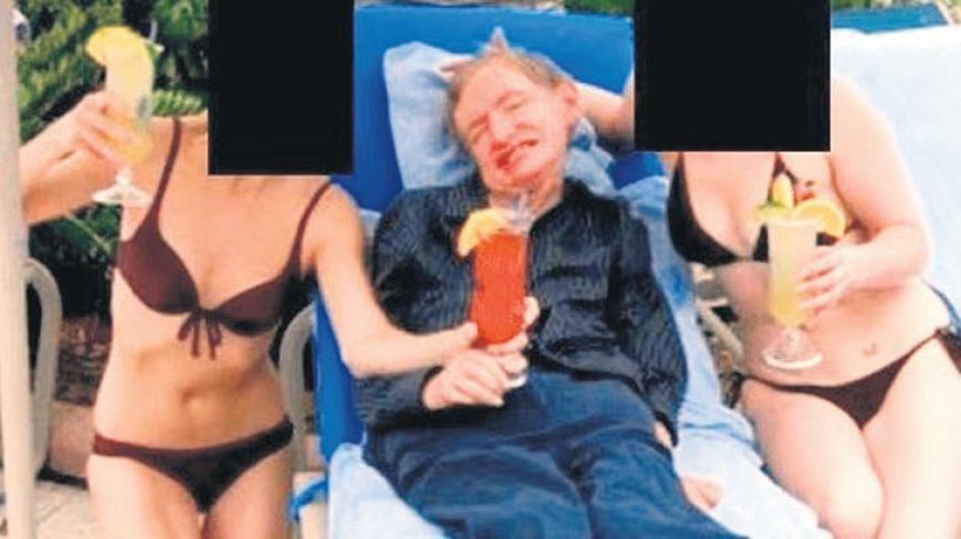 Herkes onu konferansta sanıyordu!