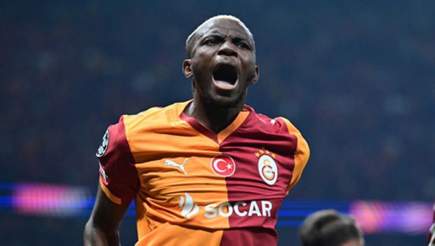 Galatasaraylı Osimhen, Juventus maçı sonrası Şampiyonlar Ligi'nde haftanın oyuncusu ödülüne aday oldu! Rakibi Sörloth