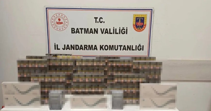 Batman'da kaçakçılık operasyonu, 61 gözaltı