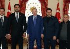 Cumhurbaşkanı Erdoğan, Türkiye Güreş Federasyonu Başkanı Taha Akgül’ü kabul etti