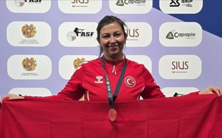Milli atıcı Elif Duygu Eren, Avrupa üçüncüsü oldu!
