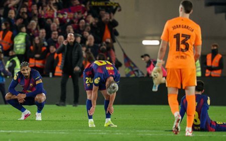 Barcelona'ya tur için 3 gol yetmedi: Atletico Madrid, Camp Nou'da 'final' dedi!