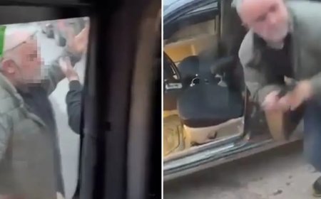 İstanbul trafiğinde bıçaklı tehdit