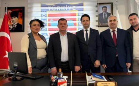 ÇERKEZKÖY VERGİ DAİRESİ MÜDÜRÜ TOPÇUOĞLU’NDAN AS’A ZİYARET