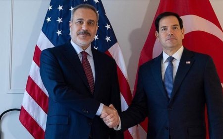 SON DAKİKA! Dışişleri Bakanı Hakan Fidan, ABD'li mevkidaşı ile görüştü