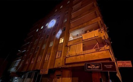 Diyarbakır’da 8 katlı bina tahliye edildi! 'Kolonlarından ses geldi'