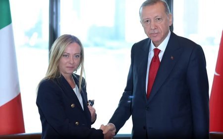 Cumhurbaşkanı Erdoğan'dan İran diplomasisi: İtalya Başbakanı Meloni ile görüştü