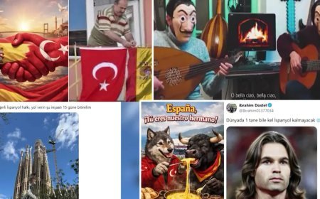 Sosyal medyada İspanya rüzgarı